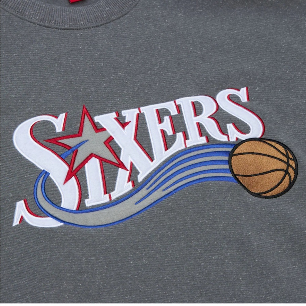 Mitchell & Ness Sixers Crewneck